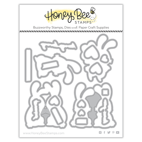 Honey Bee Honey Bunnies Honey Cuts Die