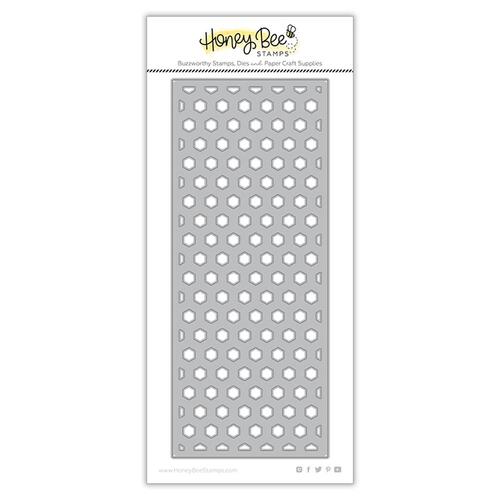 Honey Bee Hexi Slimline Cover Plate Base Honey Cuts Die