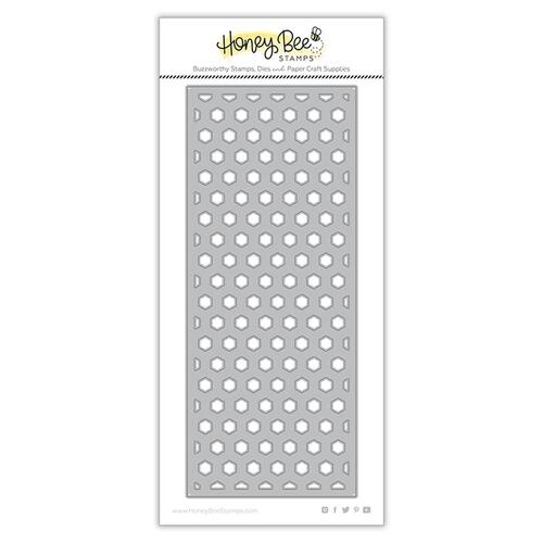 Honey Bee Hexi Slimline Cover Plate Base Honey Cuts Die