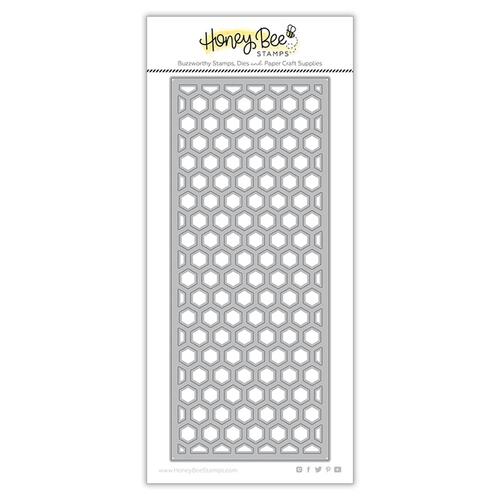 Honey Bee Hexi Slimline Cover Plate Top Honey Cuts Die