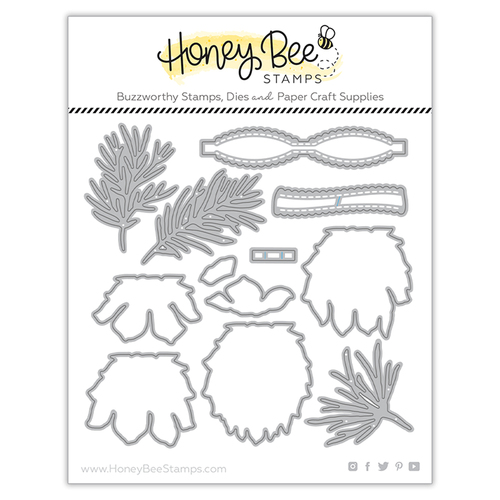 Honey Bee Lovely Layers: Pinecone Honey Cuts Die