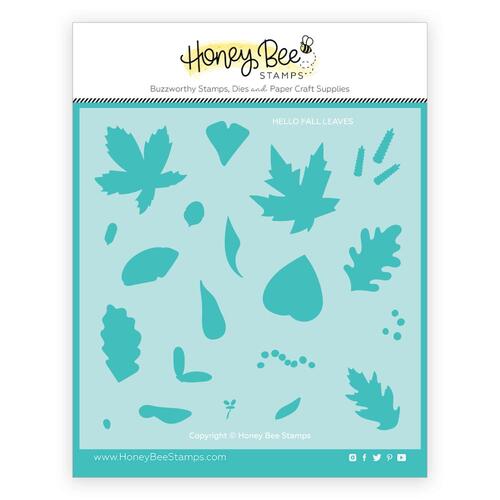 Honey Bee Hello Fall Stencil