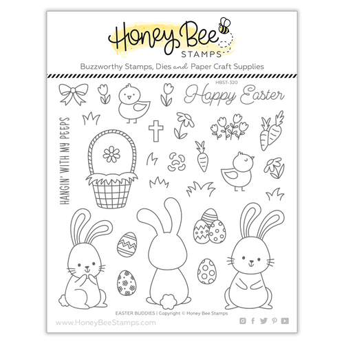 Honey Bee Easter Buddies Stamp Set