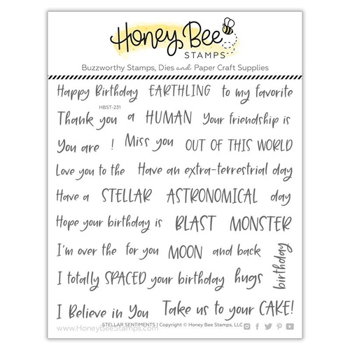 Honey Bee Stamp Stellar Sentiments