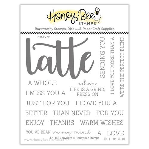 Honey Bee Latte Stamp
