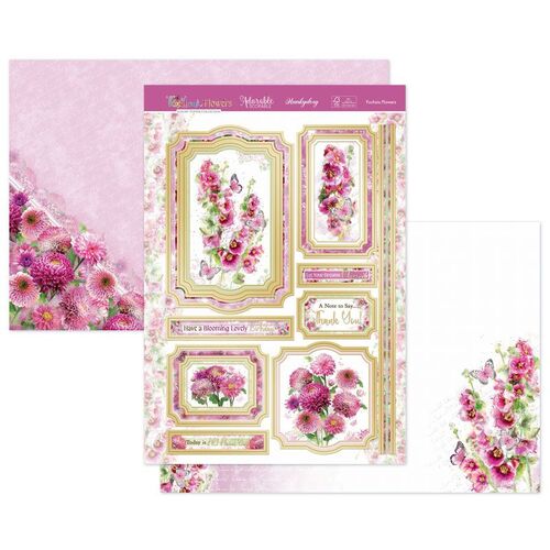 Hunkydory Fuchsia Flowers Luxury Topper Set