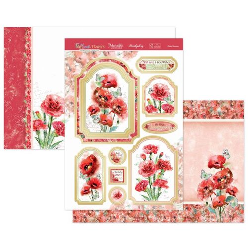 Hunkydory Ruby Blooms Luxury Topper Set