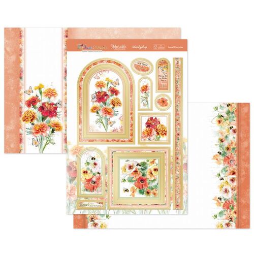 Hunkydory Sunset Flourishes Luxury Topper Set