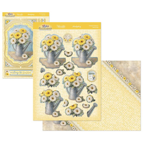 Hunkydory Floral Arrangements Deco-Large Set - Cheerful Gerberas