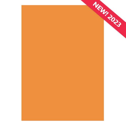 Hunkydory Tangerine A4 Adorable Scorable Cardstock