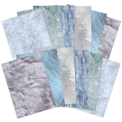 Hunkydory Adorable Scorable Designer Card Pack - Iridescent Ice