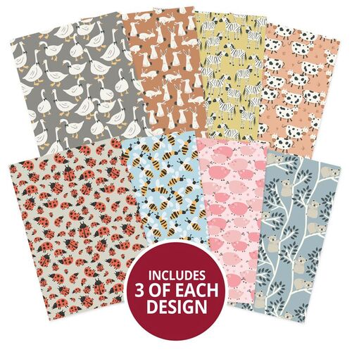 Hunkydory Great & Small Adorable Scorable Pattern Pack