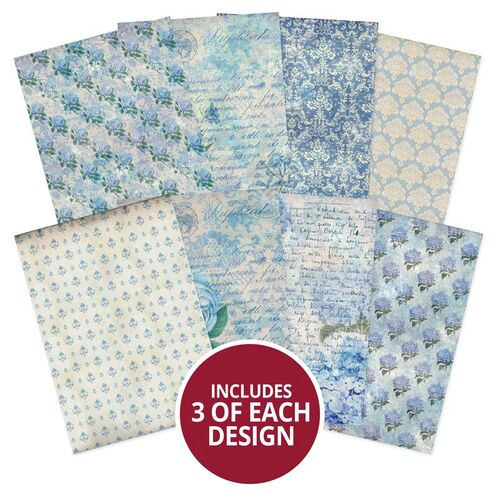 Hunkydory Bygone Blooms Adorable Scorable Pattern Pack