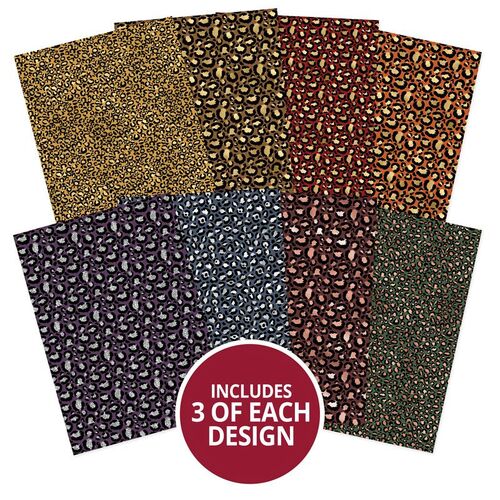 Hunkydory Luxurious Leopards Adorable Scorable Pattern Pack