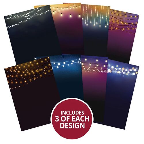 Hunkydory Christmas Lights Adorable Scorable Pattern Pack