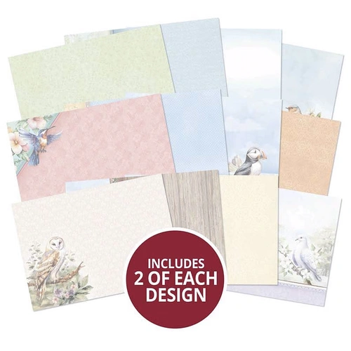 Hunkydory Beautiful Birds - Luxury Card Inserts