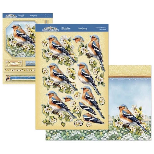 Hunkydory Beautiful Birds - Charming Chaffinch Deco-Large Set