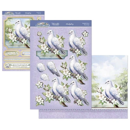Hunkydory Beautiful Birds - Delightful Dove Deco-Large Set