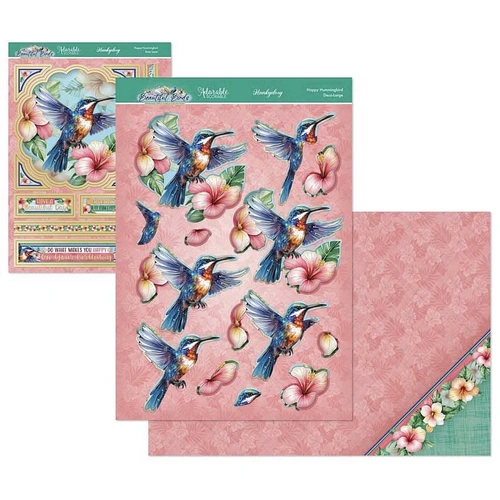 Hunkydory Beautiful Birds - Humming Bird Deco-Large Set