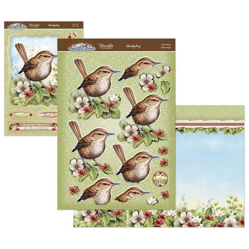Hunkydory Beautiful Birds - Wee Wren Deco-Large Set