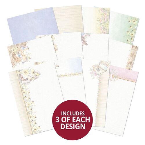 Hunkydory Spring Birdsong Luxury Card Inserts