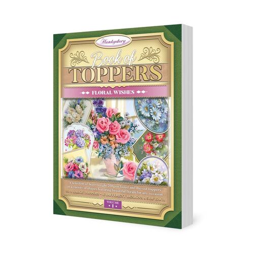 Hunkydory Floral Wishes Book of Toppers Pad