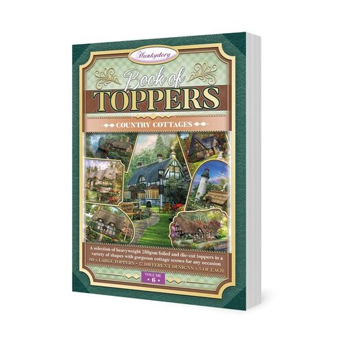 Hunkydory Country Cottages Book of Toppers Pad