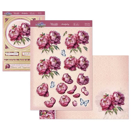 Hunkydory In Full Bloom Deco-Large Set - Peony Posy