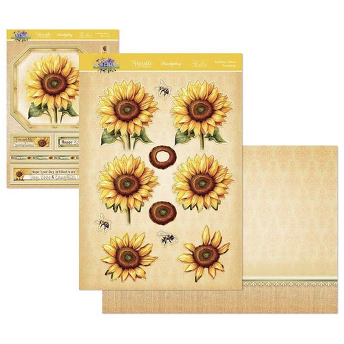 Hunkydory In Full Bloom Deco-Large Set - Sunflower Season