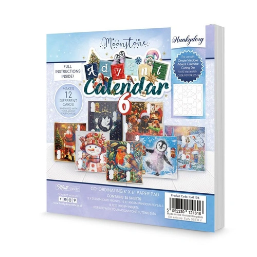 Hunkydory Advent Calendar Paper Pad - Volume 6