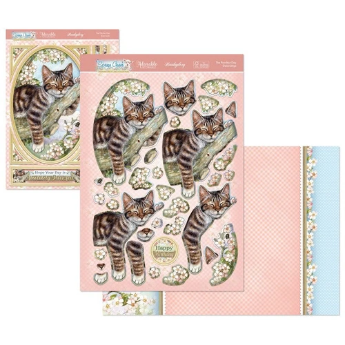 Hunkydory Spring Cheer Deco-Large Set - The Purr-fect Day