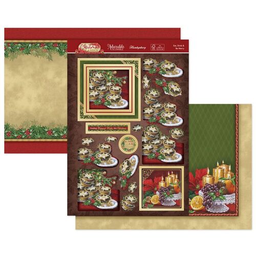 Hunkydory Eat, Drink & Be Merry Luxury Topper Set