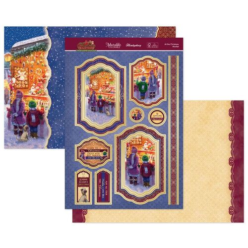 Hunkydory At the Christmas Market Luxury Topper Set