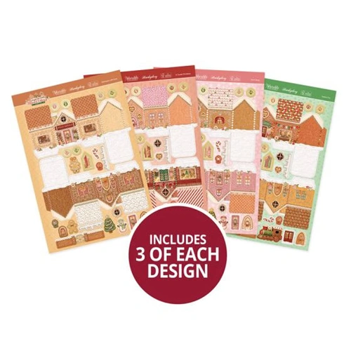 Hunkydory Gingerbread Advent Village Project Kit