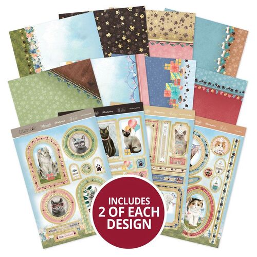 Hunkydory Curious Cats Luxury Topper Collection