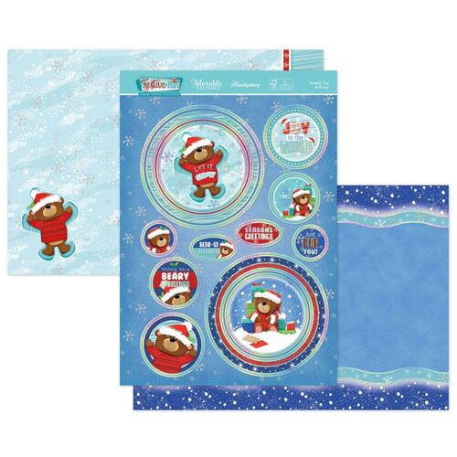 Hunkydory Frosted, Fun & Furry Luxury Topper Set