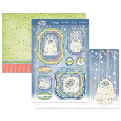 Hunkydory Is it Christmas Yeti? Luxury Topper Set