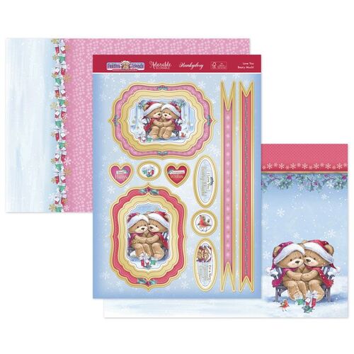 Hunkydory Love You Beary Much! Luxury Topper Set
