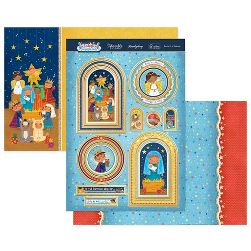 Hunkydory Away in a Manger Luxury Topper Set
