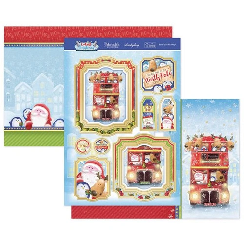 Hunkydory Santa's On His Way Luxury Topper Set