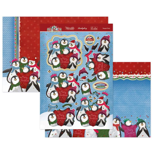 Hunkydory Penguin Party Luxury Topper Set