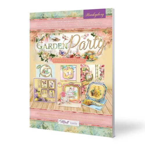 Hunkydory Garden Party Deluxe Craft Pad