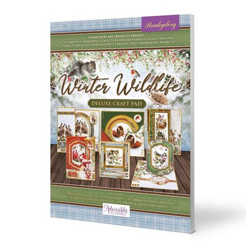 Hunkydory Winter Wildlife Deluxe Craft Pad
