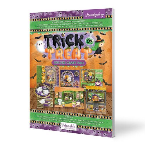 Hunkydory Trick or Treat Deluxe Craft Pad