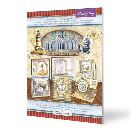 Hunkydory Deluxe Craft Pad - Nautical Moments
