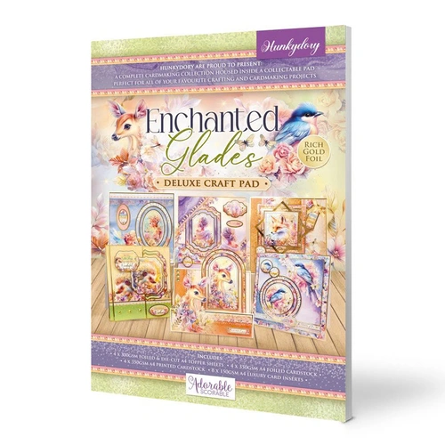 Hunkydory Deluxe Craft Pad - Enchanted Glades