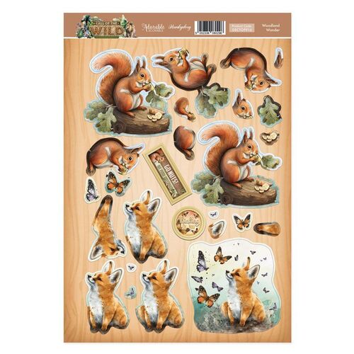 Hunkydory Woodland Wonder Decoupage Topper Sheet