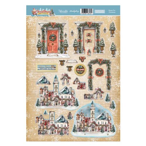 Hunkydory Home for Christmas Decoupage Topper Sheet