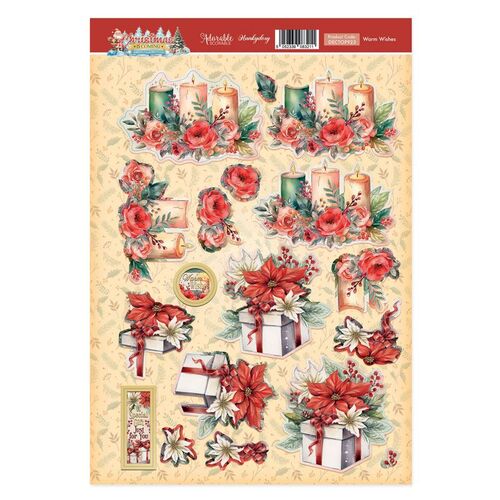Hunkydory Warm Wishes Decoupage Topper Sheet