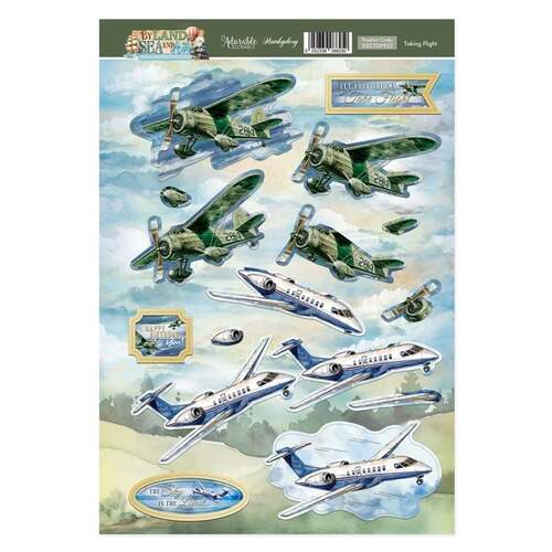 Hunkydory Taking Flight Decoupage Topper Sheet